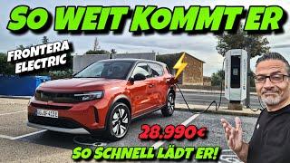 Opel Frontera electric Echte Ladezeit und Reichweite im Test. Elektroauto für die Masse? #ev