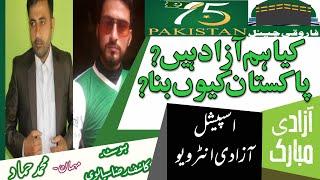 Kya Hum Aazad Hain?Special Aazdi interview.(Mehman) M Hammad. (Kashif Raza Siylvi) FAROOQI CHANNEL