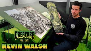 The Artist Behind your Favorite Creature Graphics | Kevin Walsh Retrospective