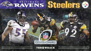 A Star is Born During An Epic Rivalry! (Ravens vs. Steelers, 2010 AFC DIV) | NFL Vault Highlights