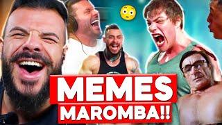 REAGINDO AOS MELHORES MEMES MAROMBA DA INTERNET #01  @Musculamento