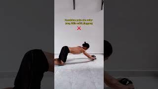 Tips pake abs roller