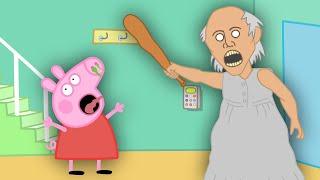 Granny vs Peppa #2 - A Peppa Pig Horror Story (Funny Horror Story)