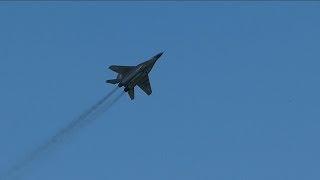 ILA 2014: MiG-29 Polish Airforce - Amazing Display + low pass at Berlin Air Show