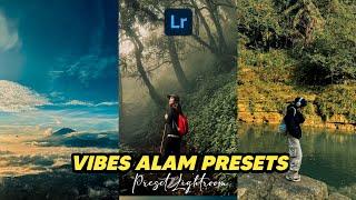 FREE 50+ PRESET LIGHTROOM | VIBES ALAM | LIGHTROOM TUTORIAL