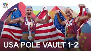 Katie Nageotte beats Sandi Morris to pole vault world title | World Athletics Championships Oregon22