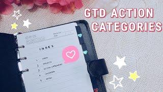 Long checklist? Use GTD Action Categories!