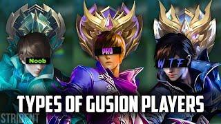 10 Types Of Gusion Players in Ranked!