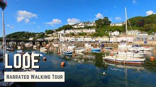 LOOE, Cornwall | 4K Narrated Walking Tour | Let's Walk 2023