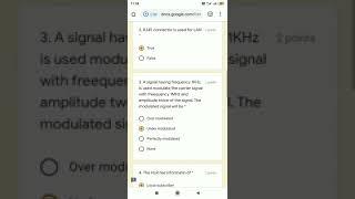 Online quiz on communication system | quiz for Electronic Engineering |free certificate