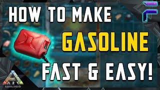 HOW TO MAKE GASOLINE FAST AND EASY! - Ark: Survival Evolved