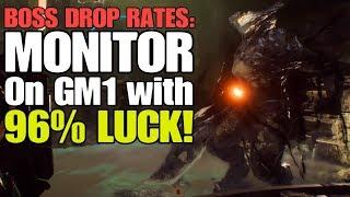 Anthem - Monitor Drop Rates on GM1 with 96% LUCK! (Patch 1.0.4.02)