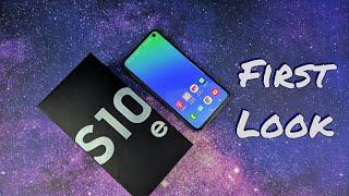 Samsung Galaxy S10e Unboxing And First Look