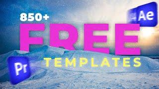 850+ FREE Video Templates for Premiere Pro and After Effects