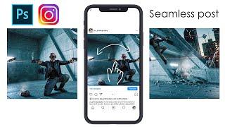 How to Create Instagram Seamless Multy-Post -Tutorial