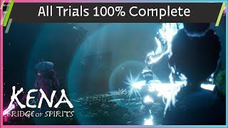 Kena: Bridge of Spirits - All spirit trials 100% complete - Anniversary Update (PlayStation/PC)