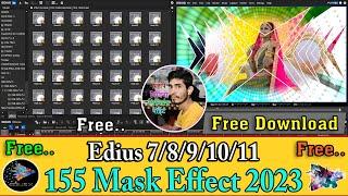 Edius Mask Effect Free Download 2023 | Edius Filter Effects | How to Use Masking in Edius #edius