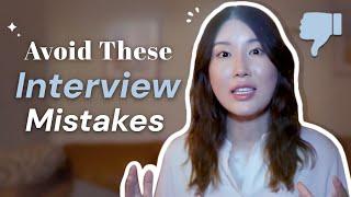 Worst interview mistakes to avoid (as a UX product designer)