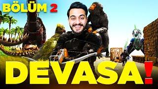 DEVASA DİNAZORLARI SAHİPLENDİK! KRALLIK KURUYORUZ! Ark Survival Evolved #2