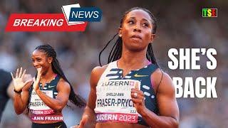 Breaking News | Shelly-Ann Fraser-Pryce One Last Run Before Olympics | Spitzen Leichtathletik Luzern