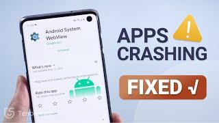 Android APPs Keep Crashing ? Easy Way to Fix it! (SAMSUNG/PIXEL & MORE)