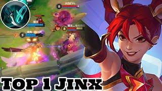 Wild Rift Jinx - Top 1 Jinx Gameplay Rank Master