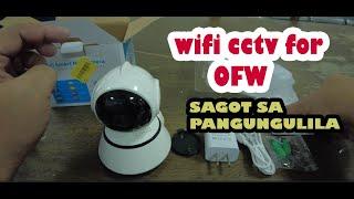 AFFORDABLE WiFi CCTV CAMERA  || unboxing and Installation