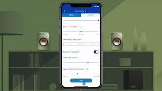 Set up a subwoofer with KEF Control App