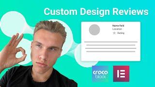 How to add Custom Reviews to Wordpress site: Crocoblock and Elementor tutorial