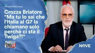 Crozza Briatore "Ma tu lo sai che l'Italia al G7 la chiamano solo perché ci sta il Twiga?!"