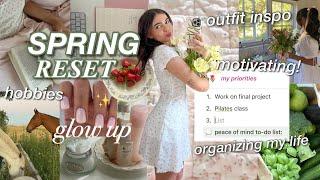 the *ultimate* SPRING RESET ROUTINE(deep cleaning, spring outfits, healthy habits)