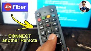 How to use other remote in jio set top box | Jio set top box me dusra remote kaise connect kare