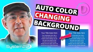 Divi Theme Automated Color Changing Background 