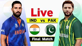 IND vs PAK Live T20 Final Match  |  India Vs Pakistan  Live Match Score & Commentary