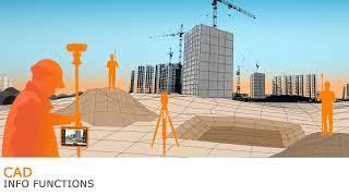 GeoMax - X-PAD - CAD - Info functions