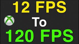 XBOX ONE HOW TO INCREASE FPS AND FIX FPS LAG!