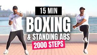 Fun Standing Boxing Abs Workout 