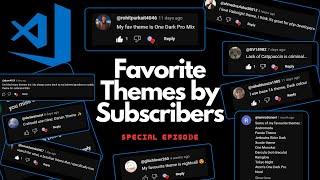 Special 24 VSCODE Themes 2024 by Subscribers |  #themes  #vscode  #code