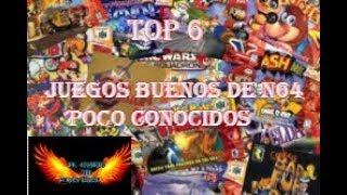 Top 6 Juegos Buenos de N64 Poco Conocidos