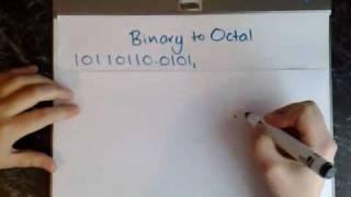 binary to octal and hex