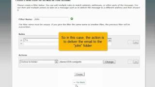 How to setup email filters in cPanel - www.planethippo.com