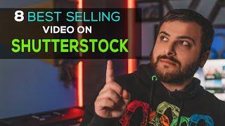 8 BEST SELLING video on Shutterstock 2020 | Where to sell videos in 2020? #stockvideography