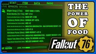 Fallout 76: The Incredible Power of Food - Advanced Food Guide. Meat Eating Herbivore is a Thing ;)