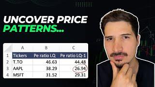 How to Get Historical PE Ratios in Excel or Google Sheets