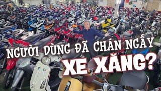 Xe máy điện tràn ngập Sài Gòn, 1 kho xe khổng lồ công khai giá bán xe máy cũ chạy xăng từ 1,9 triệu