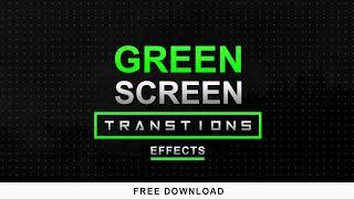Top 10 Stinger Transitions Green Screen | Transition Effects Template