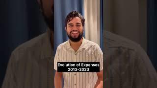 Evolution of Expenses (2013-2023) | Sachin Awasthi #comedy #shorts #ytshorts #technology