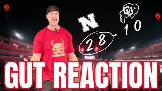 Gut Reaction: NEBRASKA DOMINATES COLORADO!