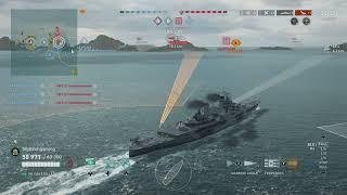 Constellation Accurate American BB - World of Warships Legends - Stream Highlight