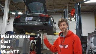 Audi R8 Gets Its SECOND Maintenance BILL!! | Taking DAD McLaren Shopping!